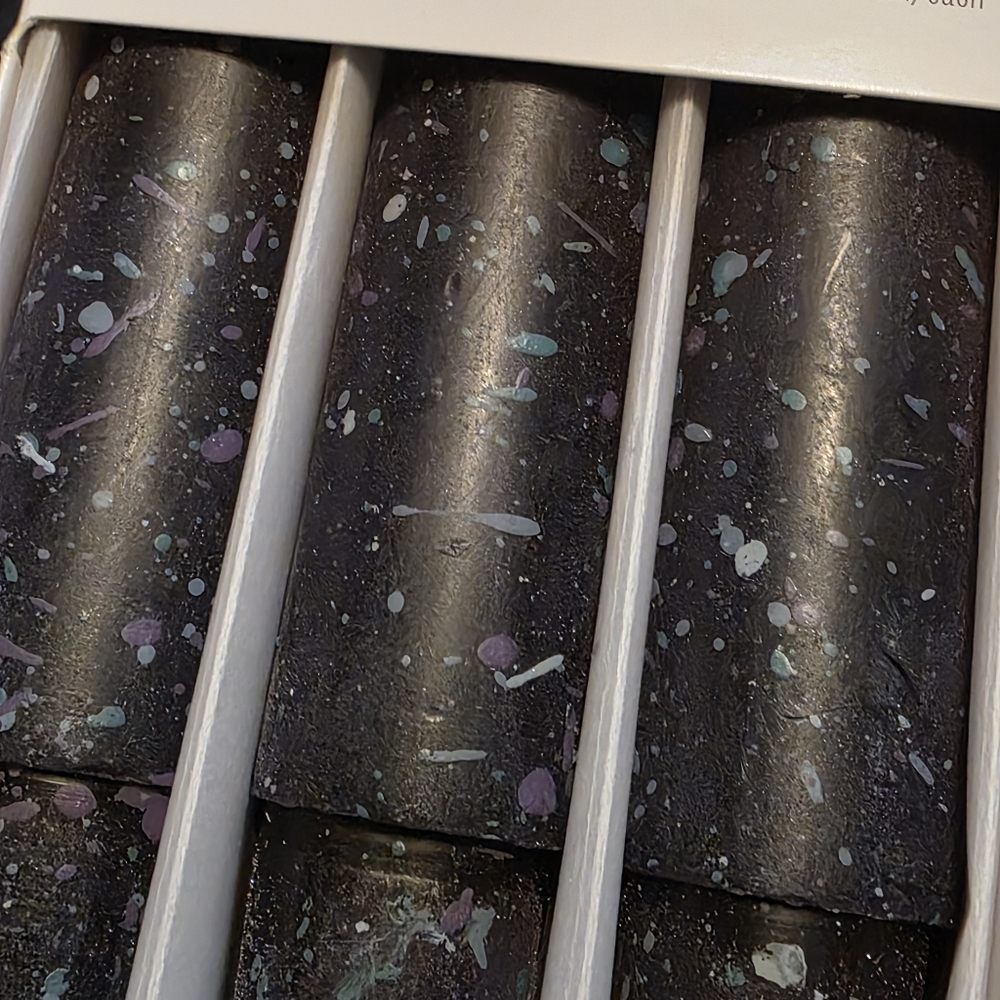 Set Of 6 8" Taper Candles - Picture 2 of 2